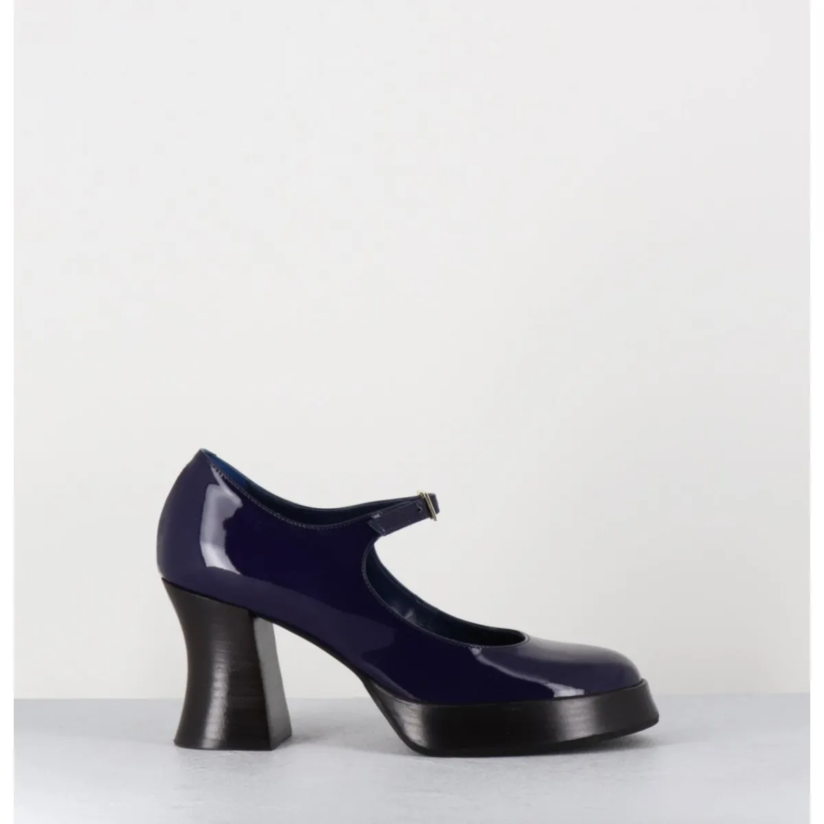 Chaussures | Plateformes^GARRICE LAB Babies à plateforme en cuir vernis violet - NEDER VERNICE BLU BLEU