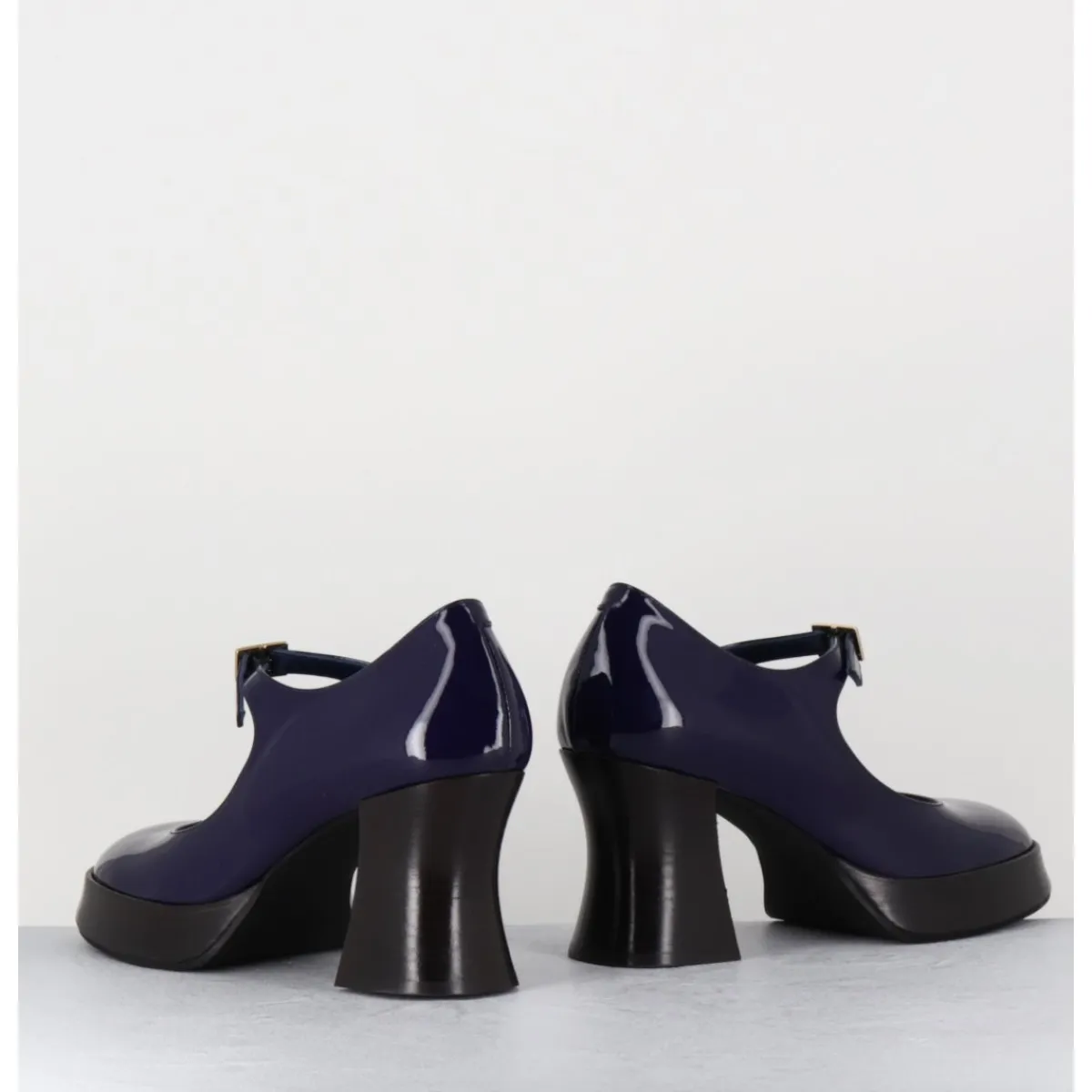 Chaussures | Plateformes^GARRICE LAB Babies à plateforme en cuir vernis violet - NEDER VERNICE BLU BLEU