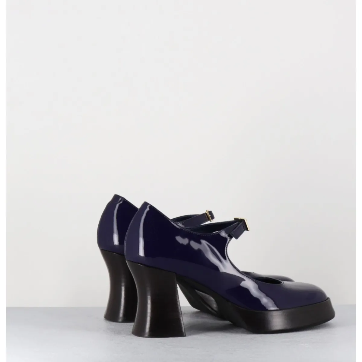 Chaussures | Plateformes^GARRICE LAB Babies à plateforme en cuir vernis violet - NEDER VERNICE BLU BLEU