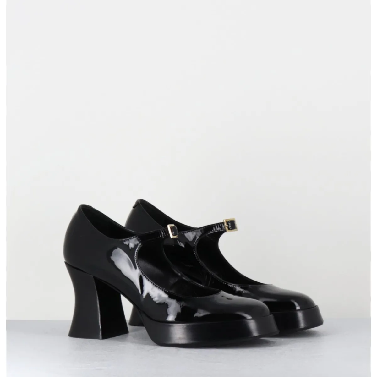 Chaussures | Plateformes^GARRICE LAB Babies à plateforme en cuir vernis - NEDER VERNICE NERO NOIR