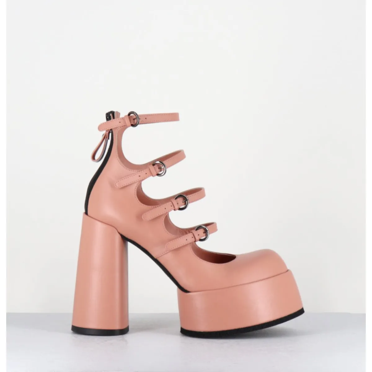 Chaussures | Plateformes^PREMIATA Babies à plateforme multi-brides en cuir - M6631 GOTEBORG ROSA ROSE