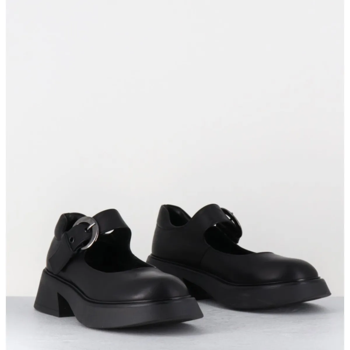 Chaussures^GARRICE LAB Babies 90s en cuir semelle légère - CIKE SAVANA NERO NOIR