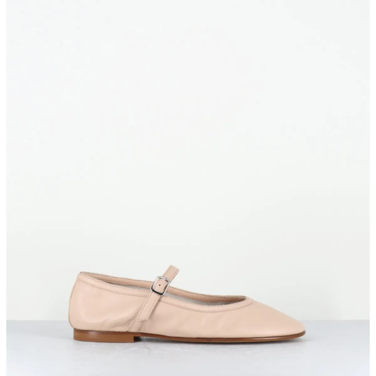 Chaussures | Ballerines^OA NON FASHION Ballerines à bride en cuir souple rose clair - ROXY NAPPA NUDE