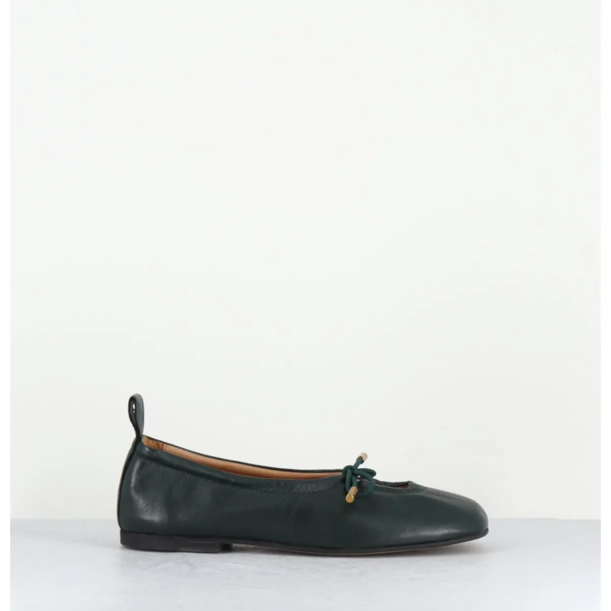 Chaussures | Ballerines^ALOHAS Ballerines à noeud en cuir souple bouteille - ROSALIND GREEN BALLET VERT