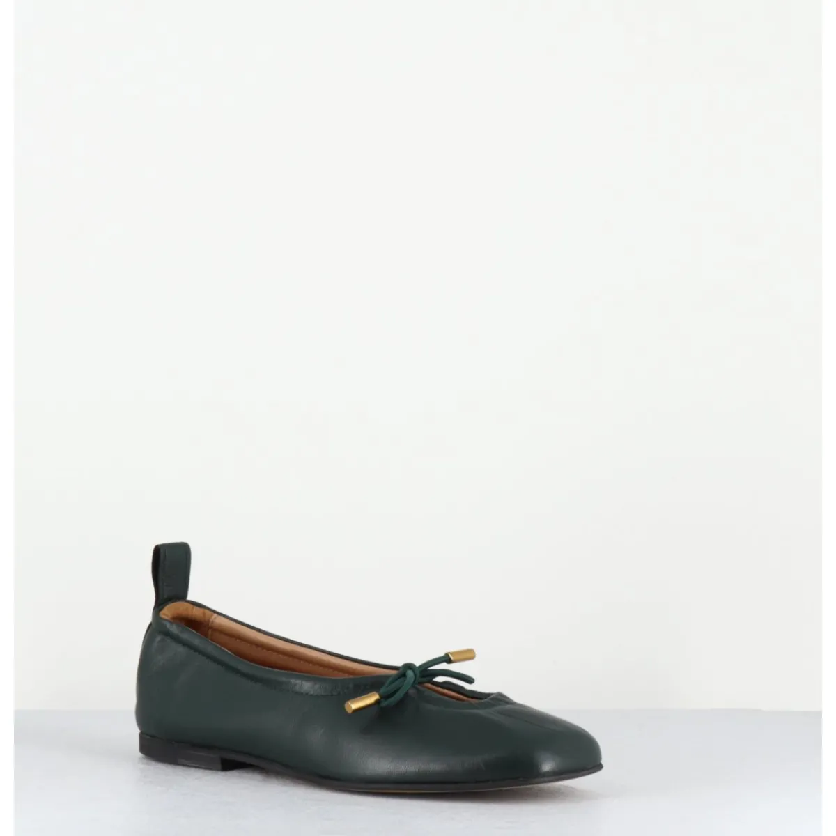 Chaussures | Ballerines^ALOHAS Ballerines à noeud en cuir souple bouteille - ROSALIND GREEN BALLET VERT