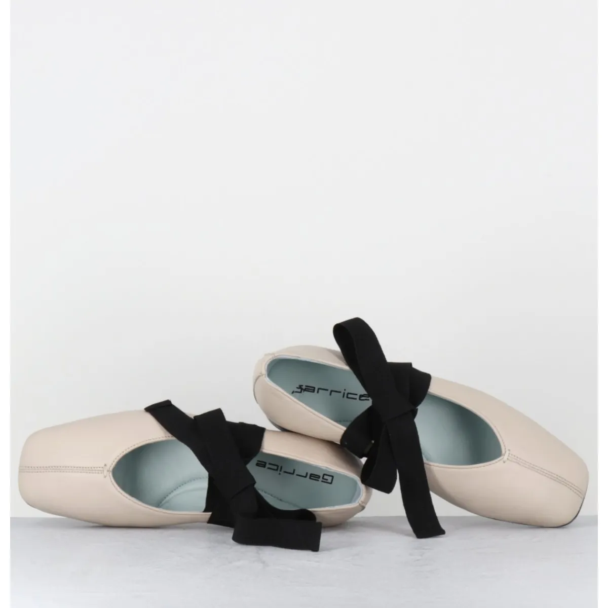 Chaussures | Ballerines^GARRICE LAB Ballerines 'chausson de danse' en cuir - CHESTER2 NAPPA SABBIA BEIGE