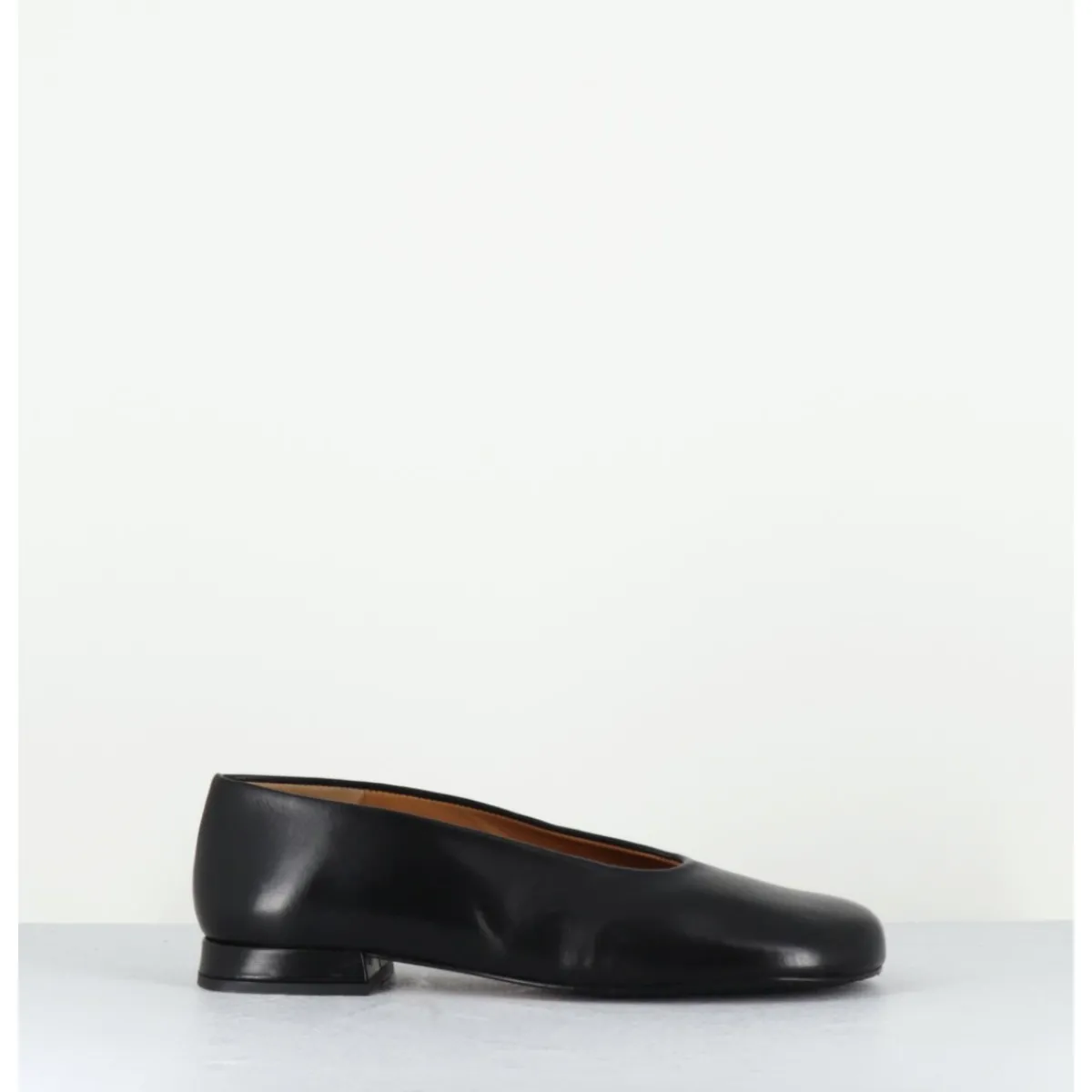 Chaussures | Ballerines^AUDLEY Ballerines minimalistes en cuir - PAOLA2 BLACK NAPPA NOIR