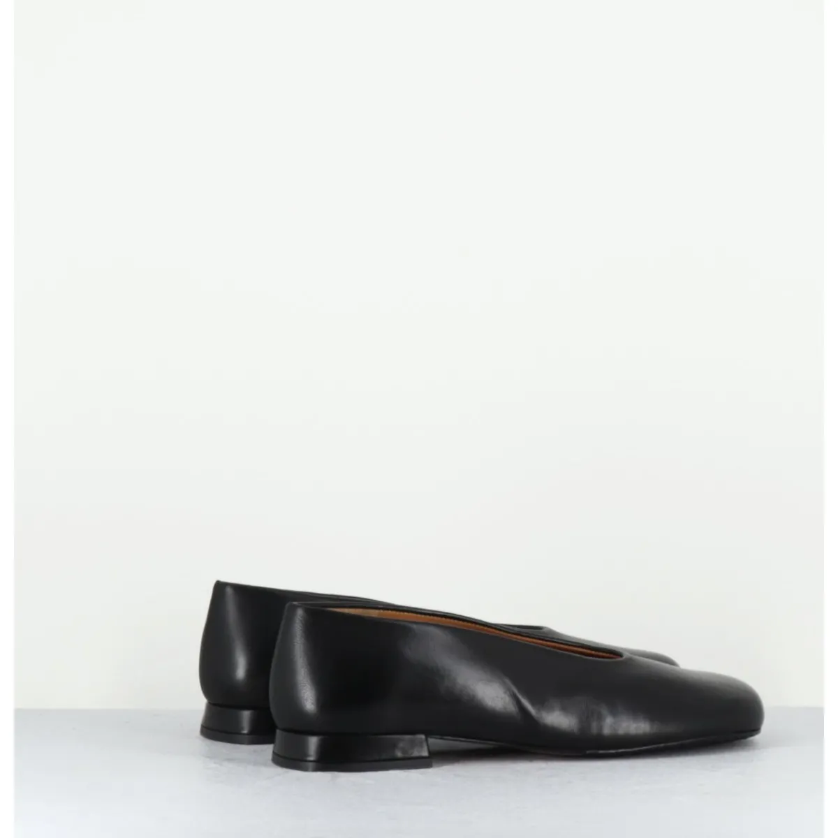 Chaussures | Ballerines^AUDLEY Ballerines minimalistes en cuir - PAOLA2 BLACK NAPPA NOIR