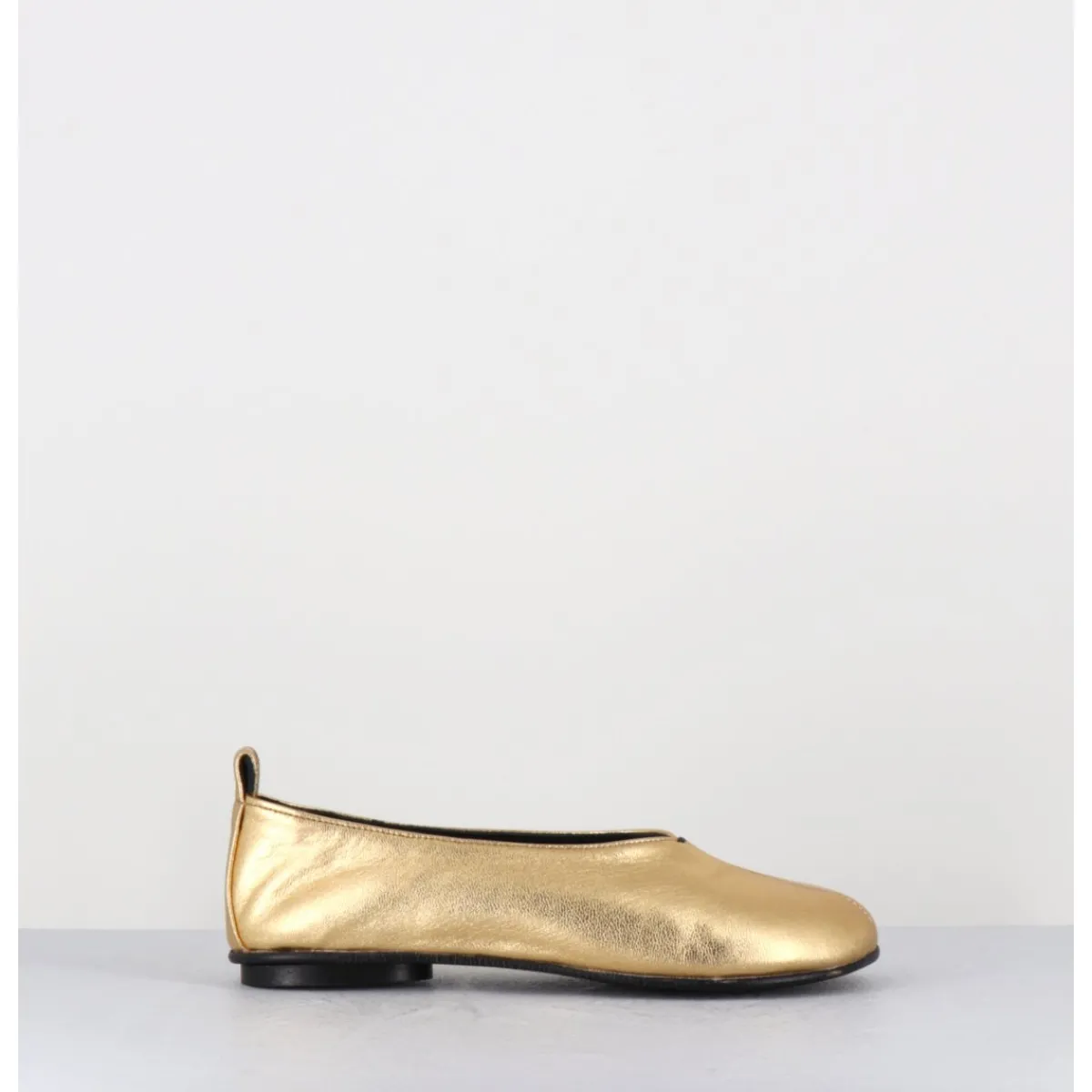 Chaussures | Ballerines^GARRICE LAB Ballerines minimalistes en cuir souple doré - LESTER4 NAPPA ORO DORE