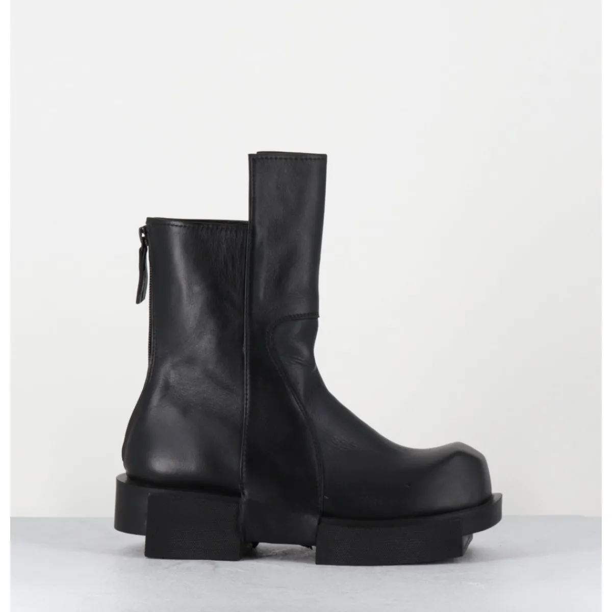 Boots^SDM Boots en cuir légères semelle déstructurée - GURA VITELO NERO NOIR