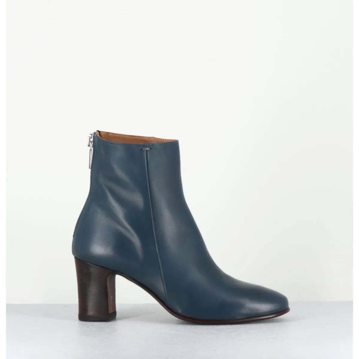 Boots^LA BOTTEGA DI LISA Boots en cuir souple - 5540 GLAM BLU BLEU