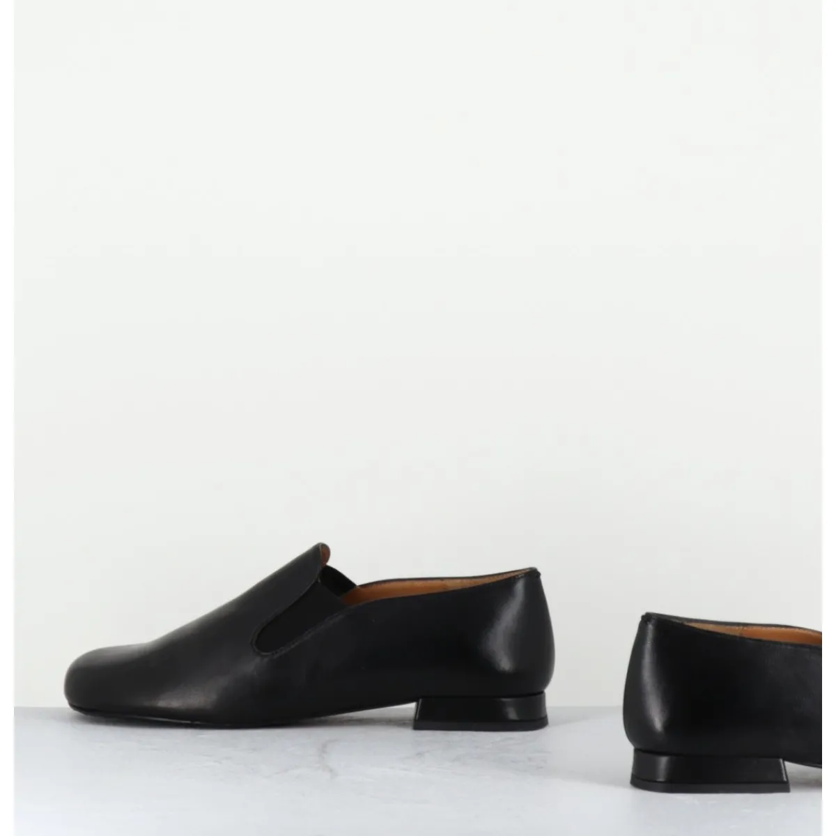 Mocassins | Chaussures^AUDLEY Chaussures minimalistes en cuir souple - LOPEZ BLACK NAPA NOIR