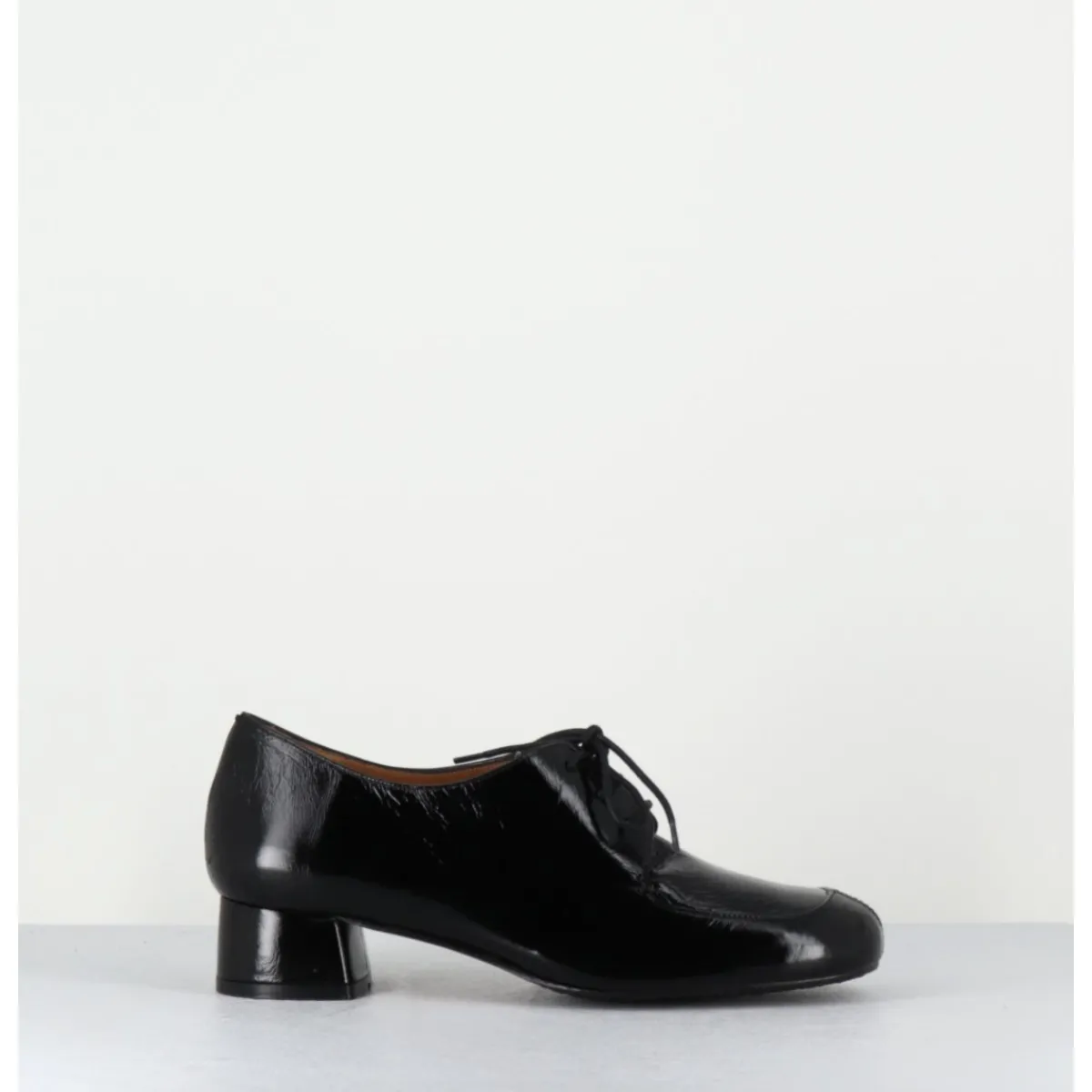 Chaussures^AUDLEY Derbies en cuir petit talon - MONICA BLACK MALORY NOIR