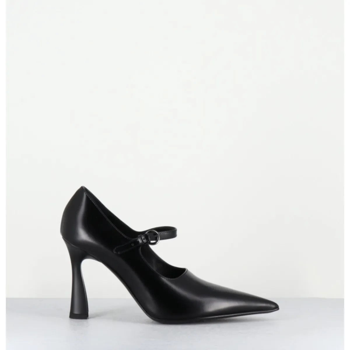 Chaussures^PREMIATA Escarpins à bride bout pointu talon haut cuir - M6590 SPLENDID NERO NOIR