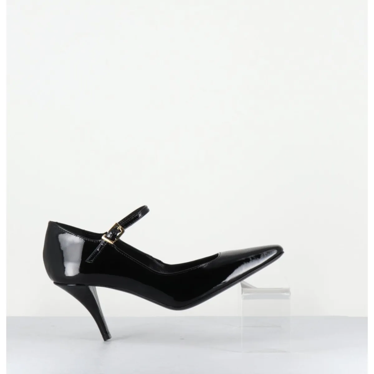 Chaussures^GARRICE LAB Escarpins à bride talon fin en cuir vernis - GELA2 VERNICE NERA NOIR
