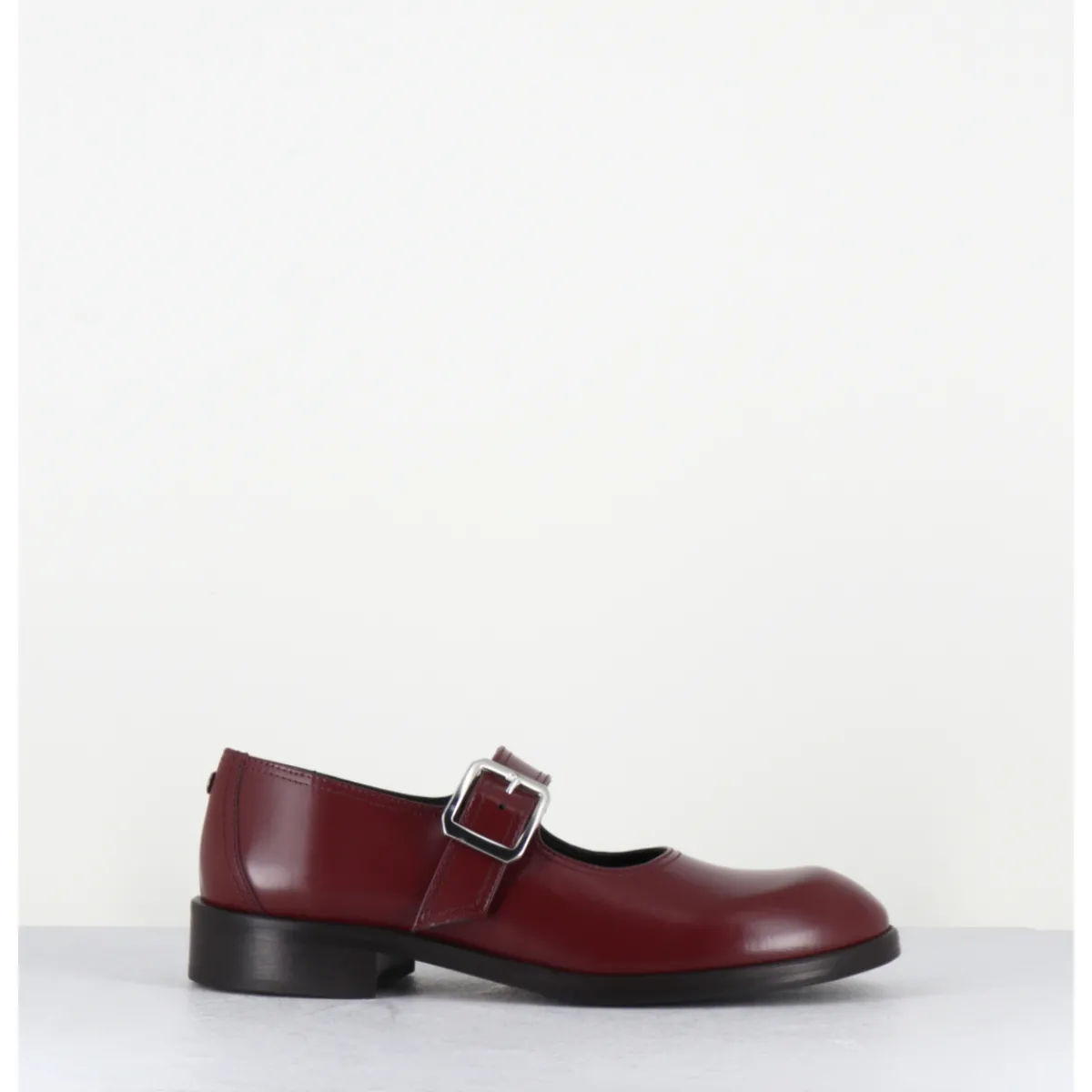 Chaussures^GARRICE LAB Mary-Jane en cuir glacé x - YVETTE ABRA BORDO BORDEAU