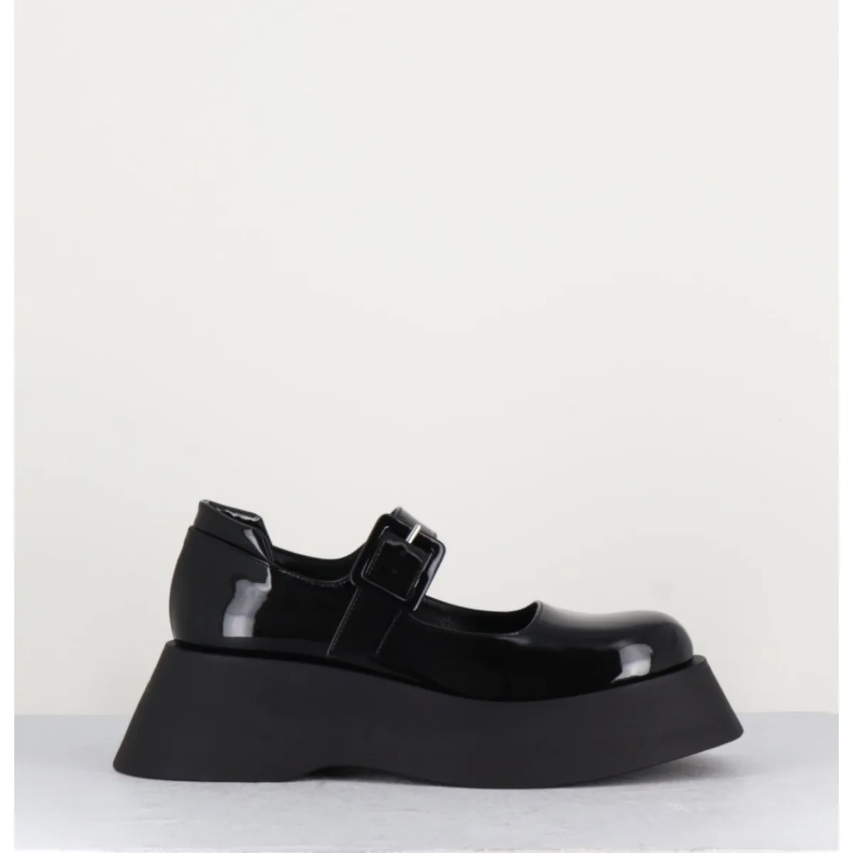 Chaussures | Plateformes^GARRICE LAB 90s babies à plateforme en cuir vernis - CORA VERNICE NERO NOIR